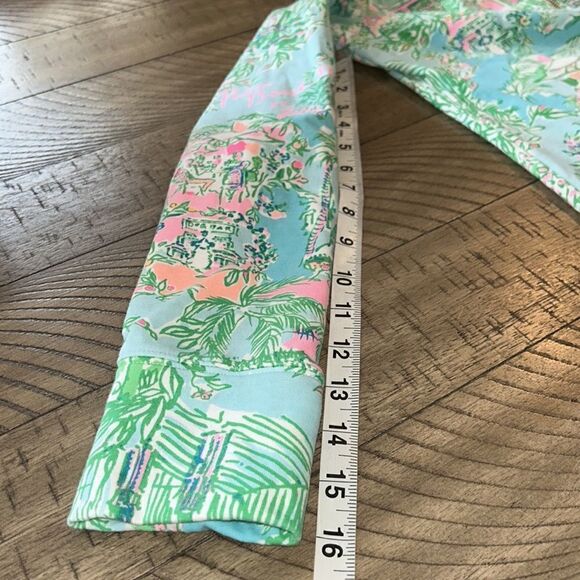 Lilly Pulitzer 🌴 🌸Palm Beach 🌺🏖️ Skipper Hoodie Kangaroo 🦘Pockets 1/2 Zip🆙 - Picture 10 of 17